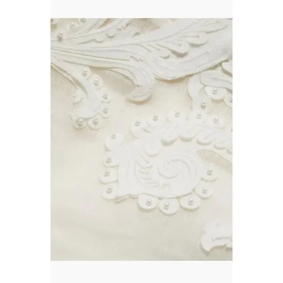 Zimmermann Tama Asymmetric Sequin-Embroidered Gown Size 3 / US 10 - Picture 7 of 15